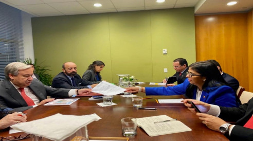 Venezuela entregó en la ONU certificación de 13 millones de firmas de la campaña No Más Trump Venezuela