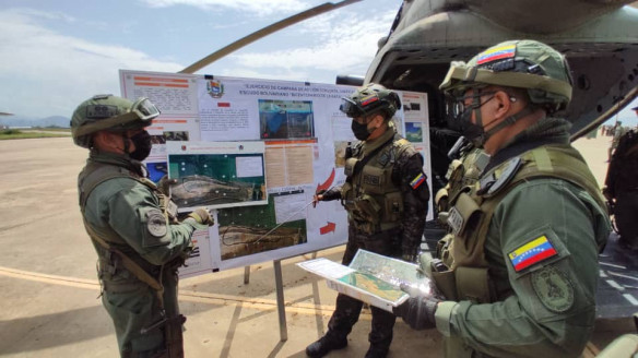 Venezuela reactivó ejercicios militares en la región oriental del país