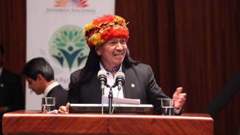 Carlos Viteri, ex asambleísta de Ecuador: 