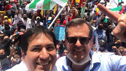 Correa confía en victoria de binomio Arauz-Rabascall en Ecuador Actualidad