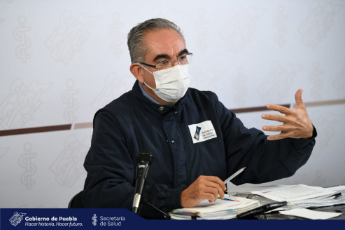 Pico de la tercera ola del COVID-19 en Puebla aún no llega: José Antonio Martínez García México