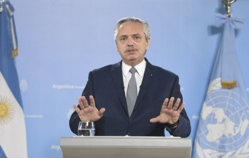 Fernández denunció en la ONU un