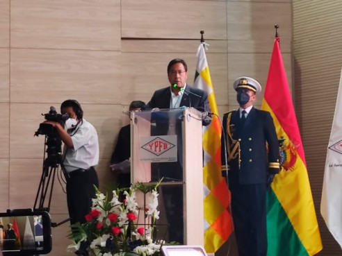 Arce reactivará proyectos de industrialización de hidrocarburos en Bolivia Latinoamérica