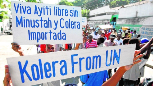 Organizaciones de Haití exigen a la ONU justicia e indemnización para víctimas del cólera Actualidad