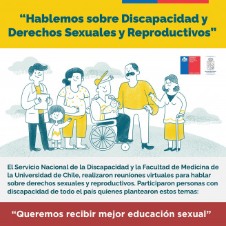 Lanzan campaña sobre discapacidad y derechos sexuales y reproductivos Chile