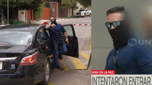 España investigará incidente con encapuchados en la casa de la embajadora de México en La Paz Latinoamérica