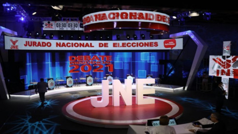 Perú celebró el primer debate presidencial organizado por el Jurado Nacional de Elecciones Actualidad