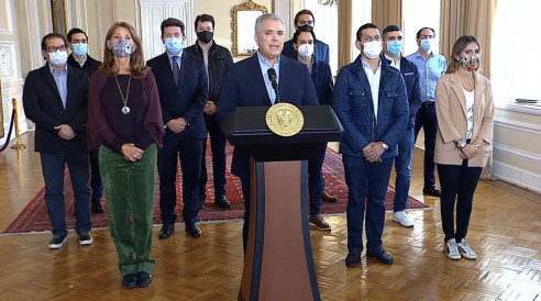 Iván Duque solicitó al Congreso retirar la reforma tributaria ante las fuertes protestas Actualidad