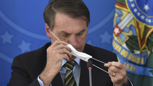 Bolsonaro cambia el discurso acerca del coronavirus SARS-CoV-2 Latinoamérica