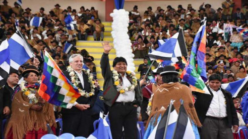 Evo Morales lidera intención de voto en las elecciones presidenciales Latinoamérica