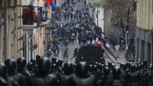 Pueblos indígenas en Ecuador se pliegan al paro en contra del “paquetazo” Pueblos