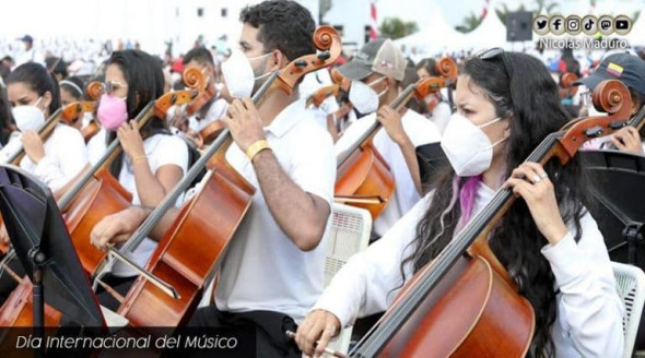 Venezuela celebró el Día Internacional del Músico Venezuela