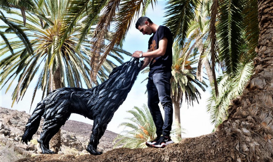 Ruplares, el arte de un venezolano que esculpe llantas recicladas y aspira lograr un récord Guinness Reportajes & Investigación