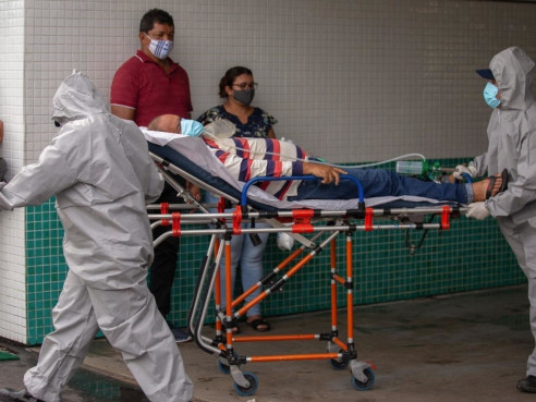 Se desbordan hospitales en Brasil ante escalada de contagios por Covid-19 Latinoamérica