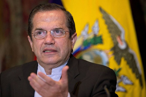 Excanciller de Ecuador desea regresar a su país pero no para ocupar cargos Actualidad