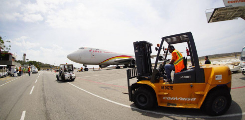 68 toneladas en asistencia médica china arribaron a Venezuela Venezuela