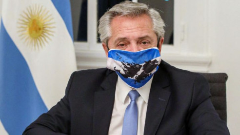 Aislado presidente argentino al dar positivo por coronavirus Portada