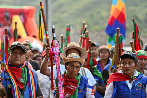 La Guardia Indígena: la estrella del Paro Nacional en Colombia Portada