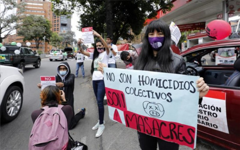 Nueva masacre en Colombia: asesinan a cuatro hombres en Antioquia Latinoamérica