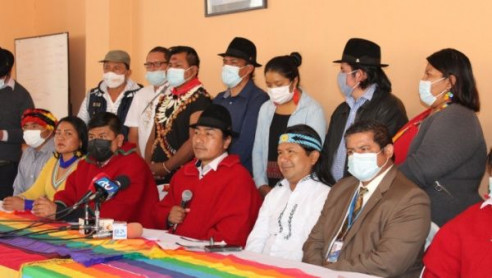 Trabajadores ecuatorianos se movilizan en protesta contra Gobierno de Lasso Latinoamérica