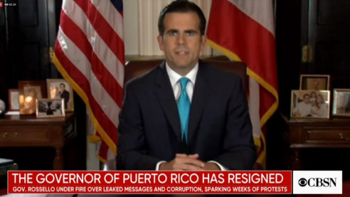 Gobernador de Puerto Rico dimite tras 10 días de protestas Latinoamérica