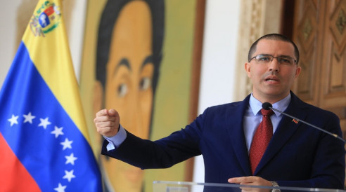 Canciller Jorge Arreaza: 