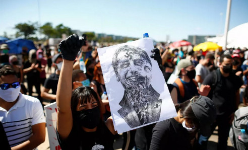 Organizaciones sociales convocan nueva protesta para exigir la renuncia de Bolsonaro Latinoamérica