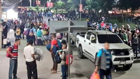 Pese a la pandemia se forma nuevamente caravana de migrantes en Honduras Actualidad