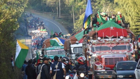 Indígenas de Colombia niegan que protesta que lideran esté infiltrada por exFARC Latinoamérica