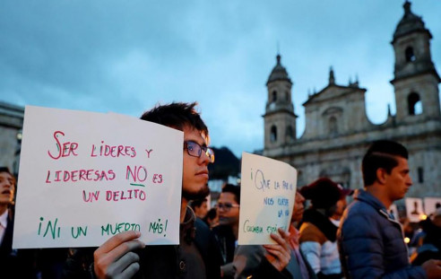 Enero de luto en Colombia: Tres líderes sociales asesinados en un día Latinoamérica