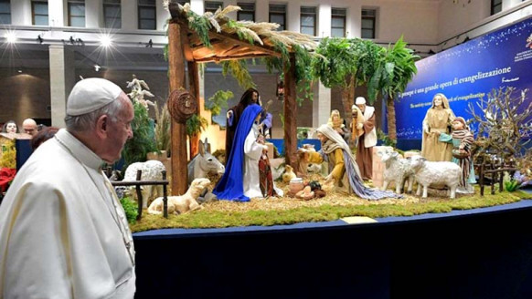 Pesebre venezolano presente entre los 126 de El Vaticano Venezuela