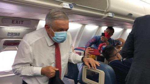 Presidente mexicano llega a EE. UU. para encontrarse con Donald Trump Latinoamérica