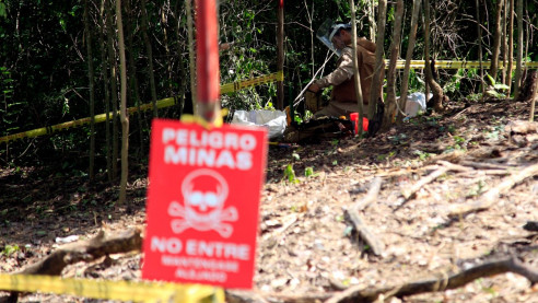 Venezuela comenzó labores para desactivar minas dejadas por grupos irregulares en frontera con Colombia Latinoamérica