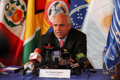 Ernesto Samper, ex Presidente de Colombia y Unasur: