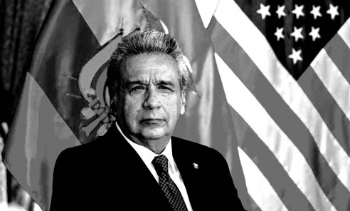 Lenín Moreno amuralla Ecuador: 