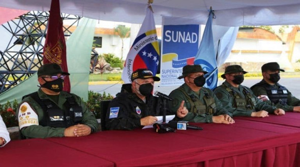 Más de dos toneladas de drogas fueron incautadas en Carabobo Venezuela