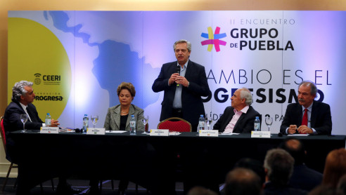 Grupo Puebla felicitó a Andrés Arauz por los resultados electorales en el Ecuador Latinoamérica