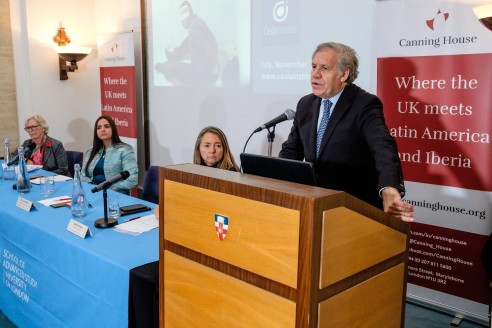 Lavado de dinero y terrorismo habrían financiado conferencia de Almagro contra Venezuela Latinoamérica