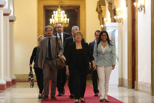Bachelet manifestó su preocupación por las sanciones impuestas por EE. UU. en Venezuela Latinoamérica