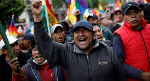 Colectivo de apoyo al pueblo boliviano solicita ayuda al Gobierno francés Latinoamérica
