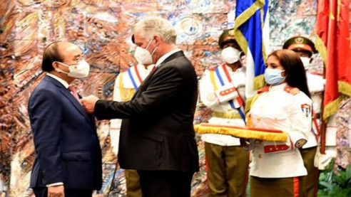Presidente de Vietnam visita Cuba para estrechar relaciones bilaterales Actualidad