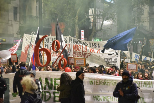 Central sindical de Uruguay realiza primer paro general contra nuevo Gobierno Latinoamérica