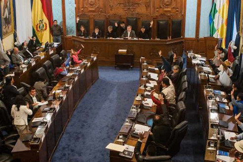 Cámara de senadores de Bolivia: