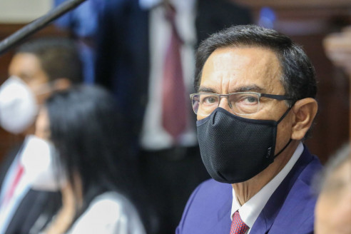 Expresidente de Perú Martín Vizcarra se contagia con Covid-19 pese a estar vacunado Actualidad