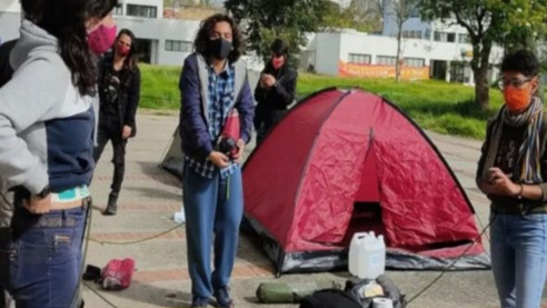 Colombia: Estudiantes universitarios inician huelga de hambre para exigir matrícula cero Latinoamérica
