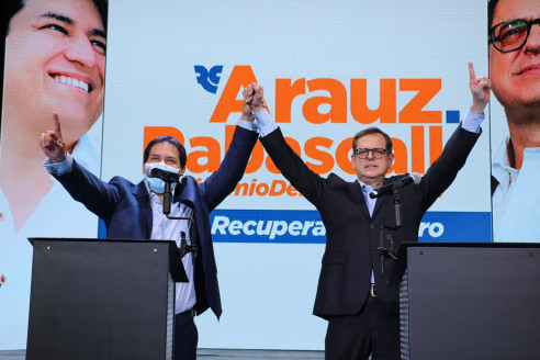 CNE de Ecuador confirma candidatura del binomio Arauz-Rabascall Actualidad