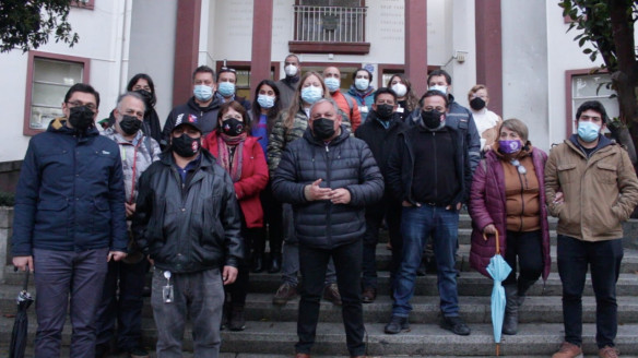 Valparaíso: Rodrigo Mundaca y dirigentes sindicales emplazaron al Gobierno por grave situación de los trabajadores de la Salud Chile