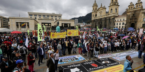 Paro nacional en Colombia: contra las políticas neoliberales de Iván Duque Latinoamérica