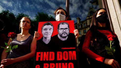 Brasil: Hallan restos humanos en lugar donde buscaban a indigenista brasileño y periodista británico