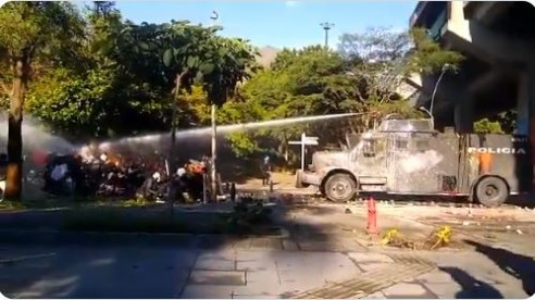 Denuncian nuevas acciones represivas del Esmad contra manifestantes en Colombia Latinoamérica
